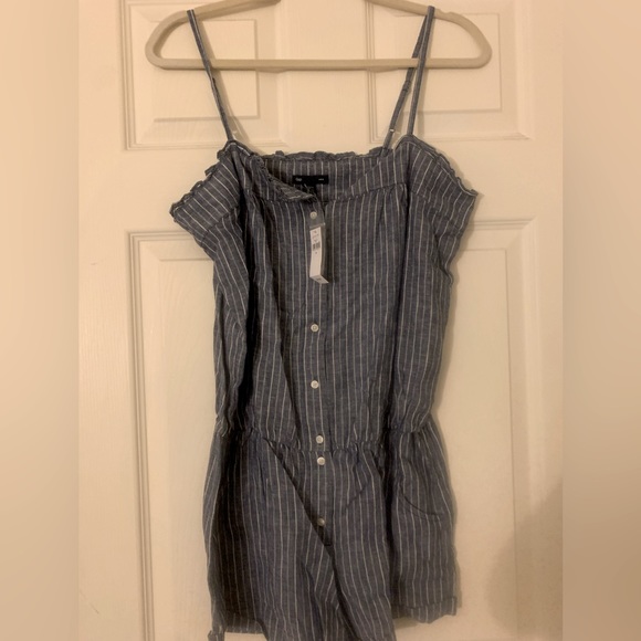GAP Other - Brand New pinstriped romper